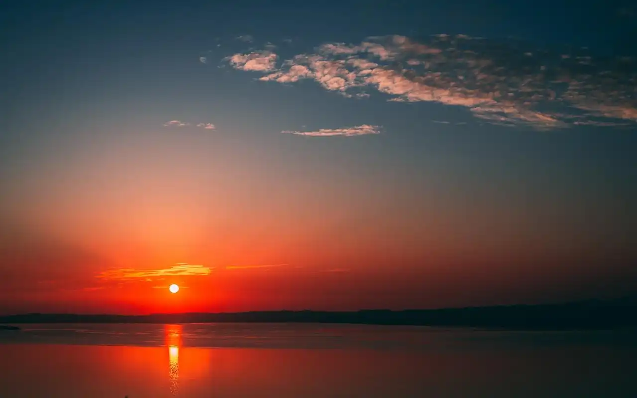 好看的夕阳晚霞唯美风景图片桌面壁纸