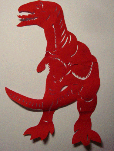 恐龙剪纸图片大全图片大全 手工剪纸图片大全简单-蒲城教育文学网