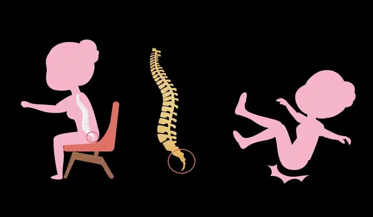 尾椎骨疼是怎么回事(尾骨痛是因为坐时间长?可能比你想象的更严重!