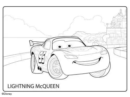 汽车总动员的主角麦坤怎么画