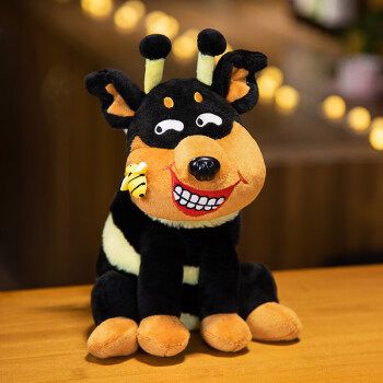 缘百年蜜蜂狗电动玩具玩偶被蜜蜂蛰的狗创意毛绒玩偶会叫搞怪六一礼