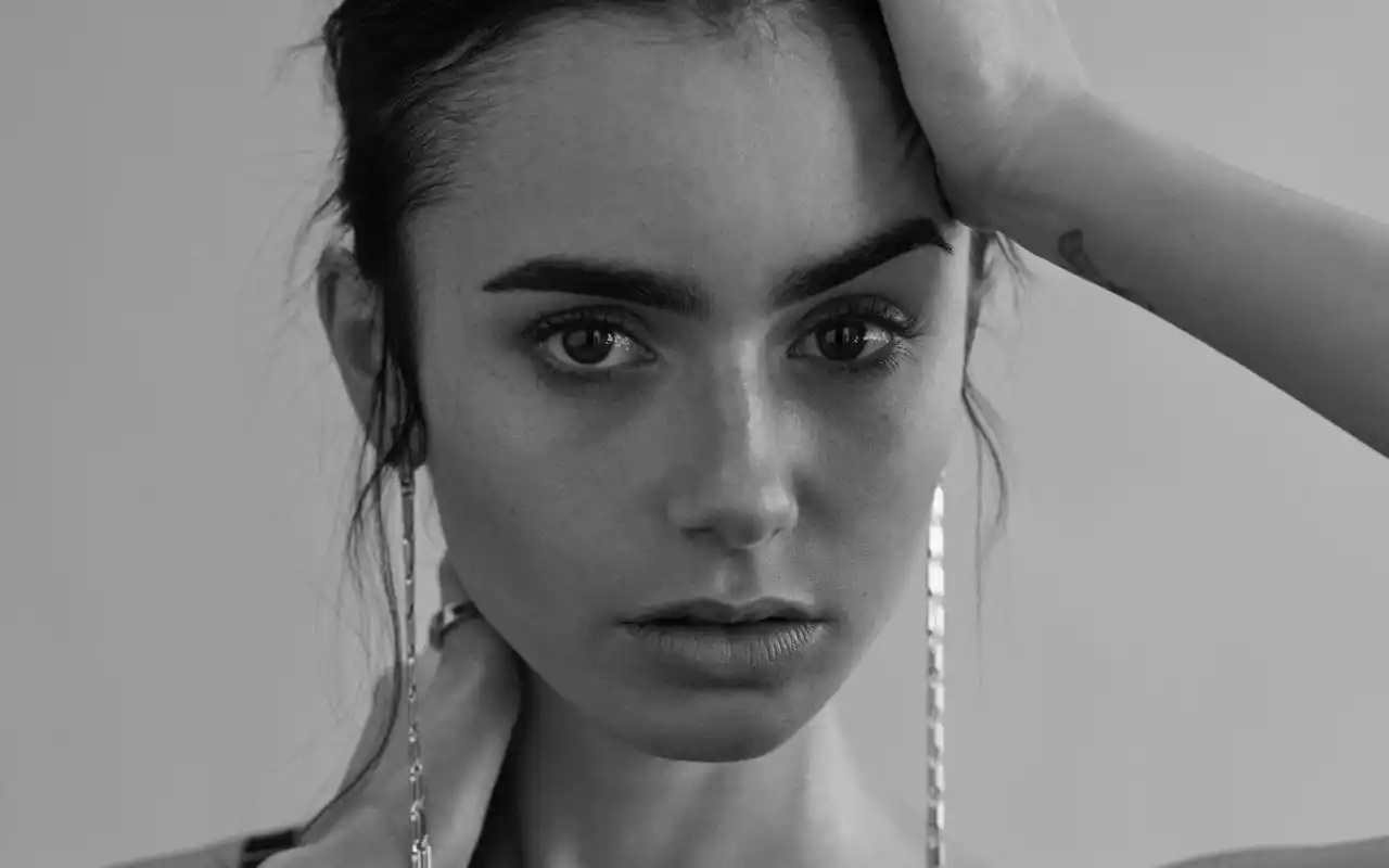 性感迷人图片桌面壁纸,莉莉·柯林斯(lily collins)英国裔美国演员