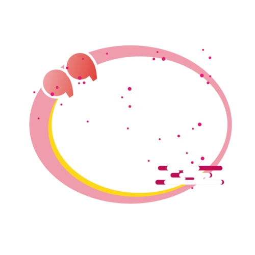 可爱卡通标题边框设计素材