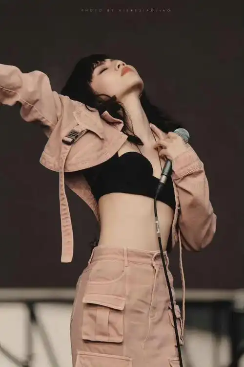 8月27日刘惜君在演唱会她的火辣表演引发热议