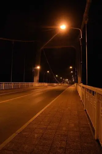 在路灯下读一首古诗