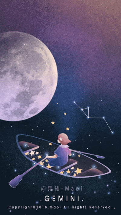 蓝色男生二次元图