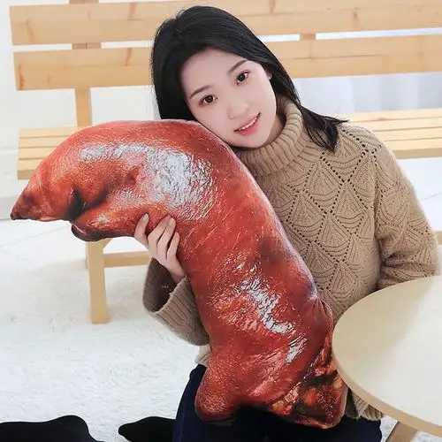 搞怪仿真猪蹄抱枕猪爪脚热销网红咸猪手靠垫枕枕头跨境毛绒玩具