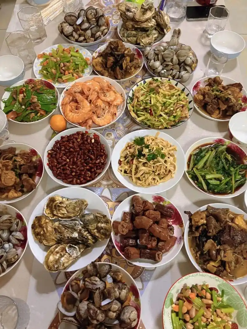 图一,江苏朋友请吃饭 图二,浙江朋友请吃饭 图三,东北朋友请吃饭