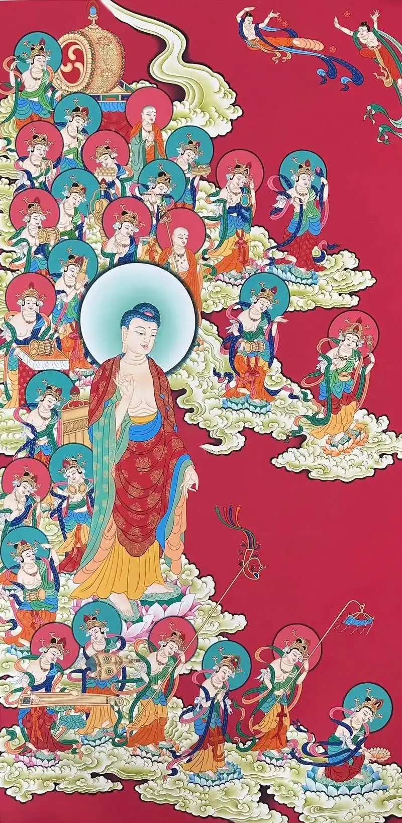 2500年前,释迦佛将要涅槃时,魔王波旬对释迦佛说:"在未法时代