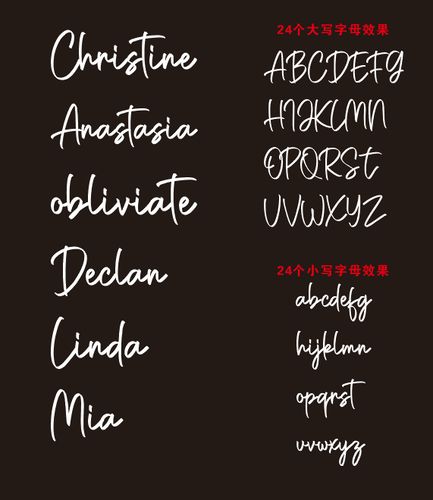 英文名字贴纸订制手写体字母 机车贴纸 防水头盔贴纸 滑雪板贴纸