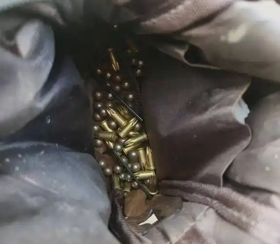 1查获钢珠和射钉弹罗某勇刚开始并不承认自己持有枪支子弹,只说是自己