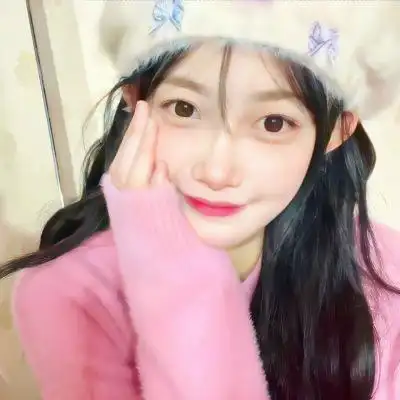 女生头像粉色系仙女味