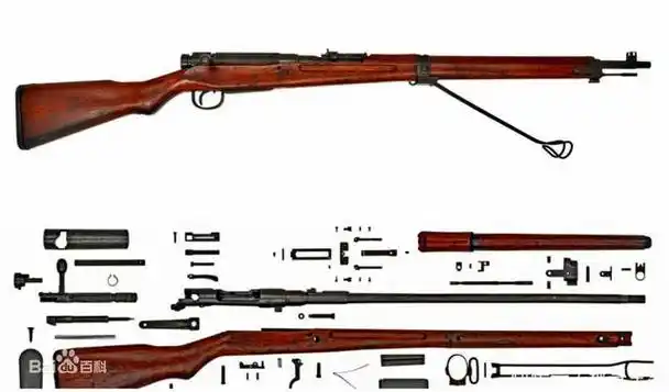 的"n"型防尘盖,随着拉枪栓时一起滑动,因此中国人也称它为"三八大盖"