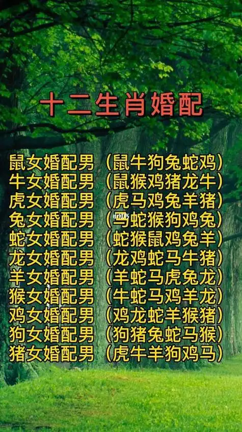 2017年属相婚配表 出生年月和属相配对表是什么意思?-八卦网