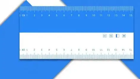 点进去,可以看到屏幕上有一把刻度尺