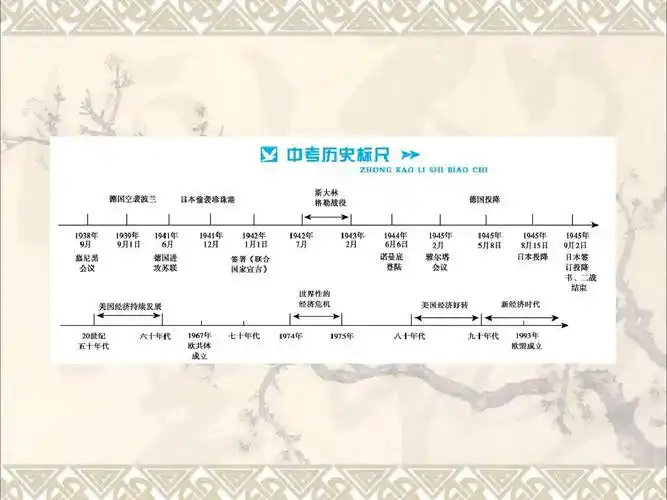 中考历史总复习模块六世界现代史第二单元第二次世界