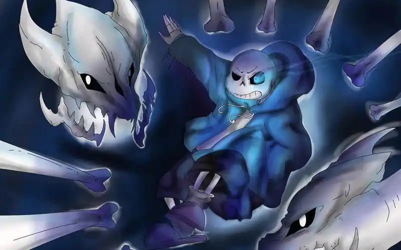 undertale指绘一只sans