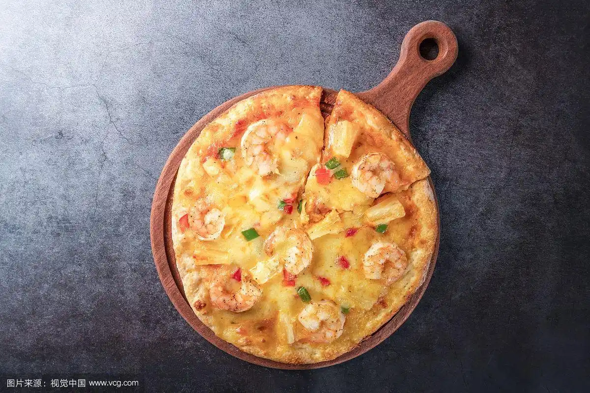夏威夷鲜虾披萨