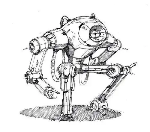 图集分享一波机器人手绘图