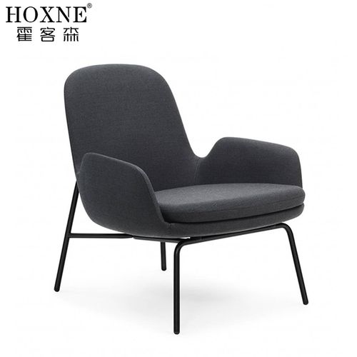 霍客森酒店家具定制北欧单人沙发椅轻奢椅子家用书房接待洽谈椅