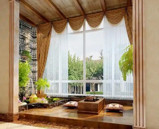 130平方别墅客厅双人沙发装修效果图