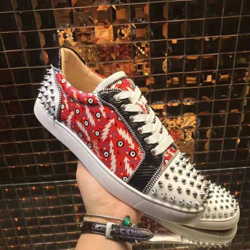 欧洲站低帮夏季流行cl男鞋子红底鞋系带新款cl女鞋子板鞋【15天内发货