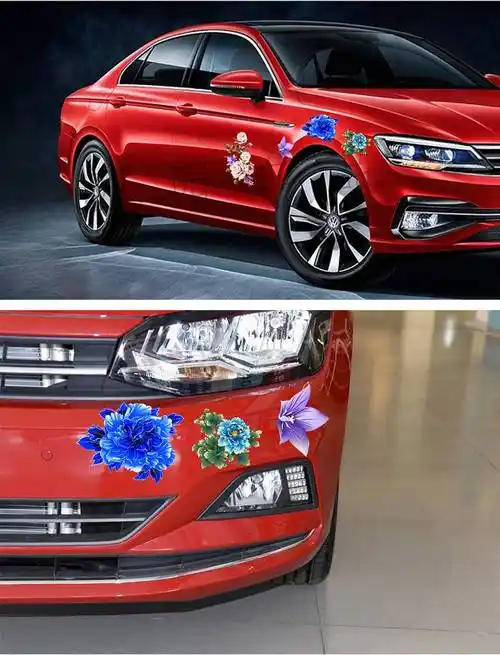 适用于汽车划痕贴纸车身贴个性贴花遮挡创意装饰图案遮盖改装防水车