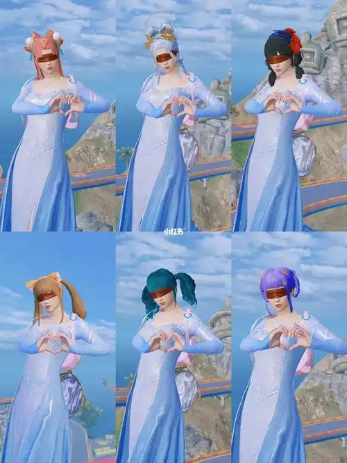 雪国配什么头发