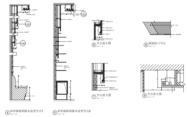 [杭州]来福士星巴克咖啡装修施工图(cad pdf格式) 效果图