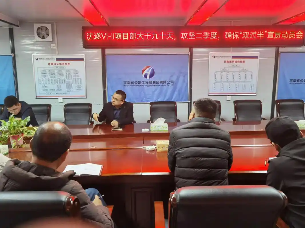 攻坚动员会!2023年4月5日,沈遂6一2项目部的会议室,各 - 抖音