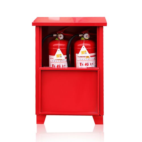波浩 bohao  灭火器箱 4*2消防箱  可放置两个4公斤灭火器箱子 4kg
