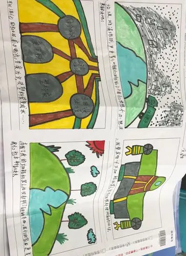 有约四连漫画,筑梦环保——高源小学校级选拔赛部分优秀作品