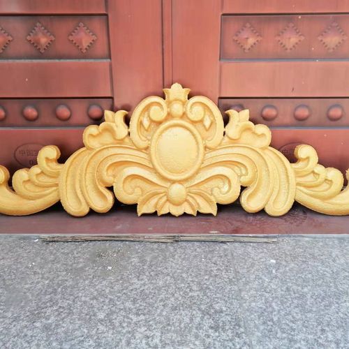 eps新款泡沫浮雕 欧式别墅外墙装饰山花 别墅门头浮雕花