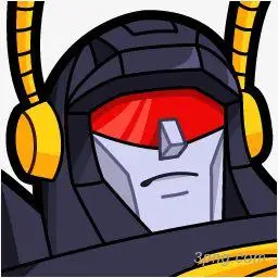 变形金刚大黄蜂png素材透明免抠图片-其他元素