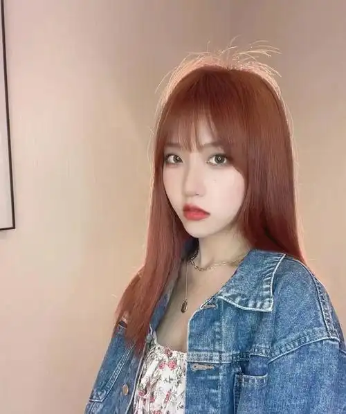 橘红色  高级质感显白发色#神仙发色 #呼和浩特做头发到创美者mhair