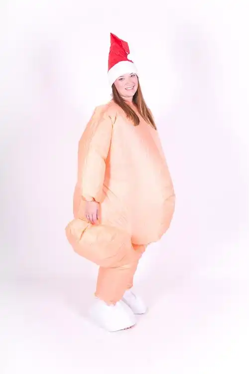 外贸爆款 充气服装恶搞充气大南瓜万圣节派对充气服饰服装