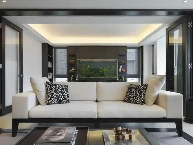客厅鱼缸装修效果图