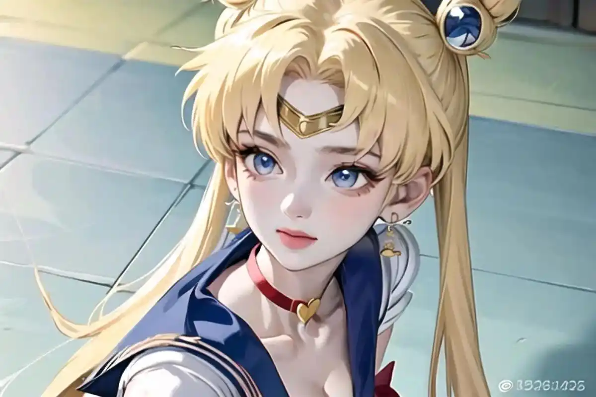 美少女战士丨月野兔.喜欢吗?  #壁纸 #二次元 #绘画 # - 抖音