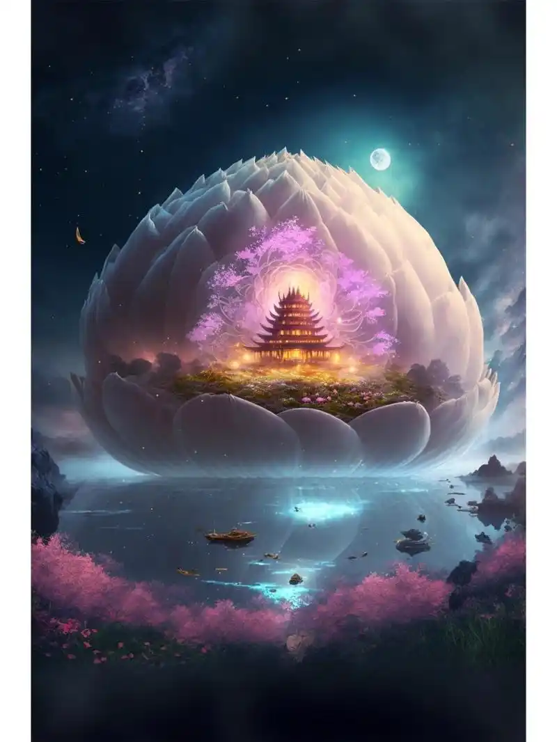 空灵唯美的净土世界       治愈系