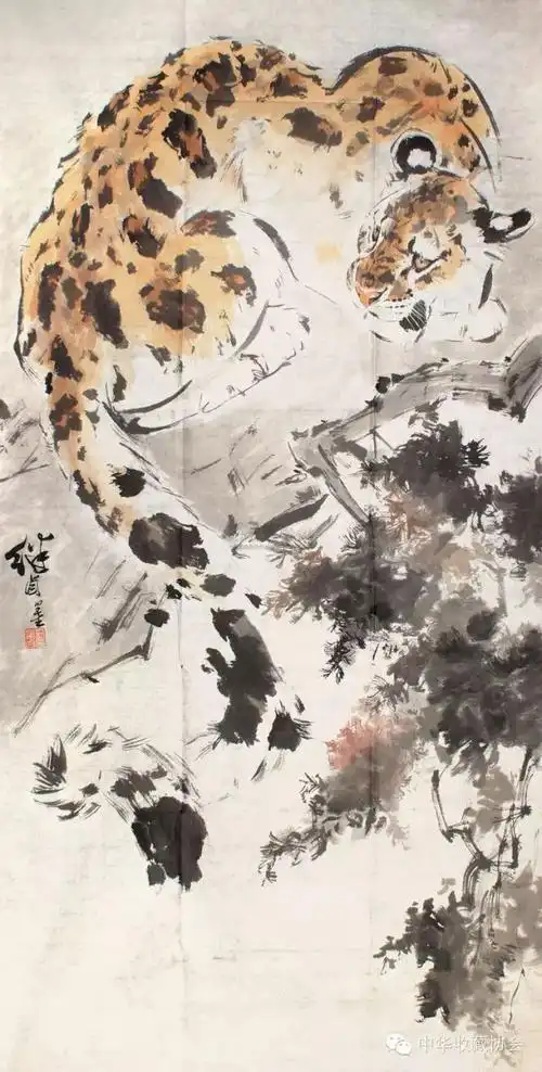 刘继卣动物画欣赏 (国画作品欣赏4)