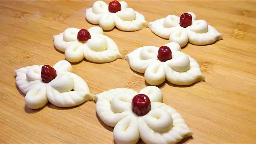 花样枣馍在家也能做懒人做法筷子一夹就成功比做馒头还容易