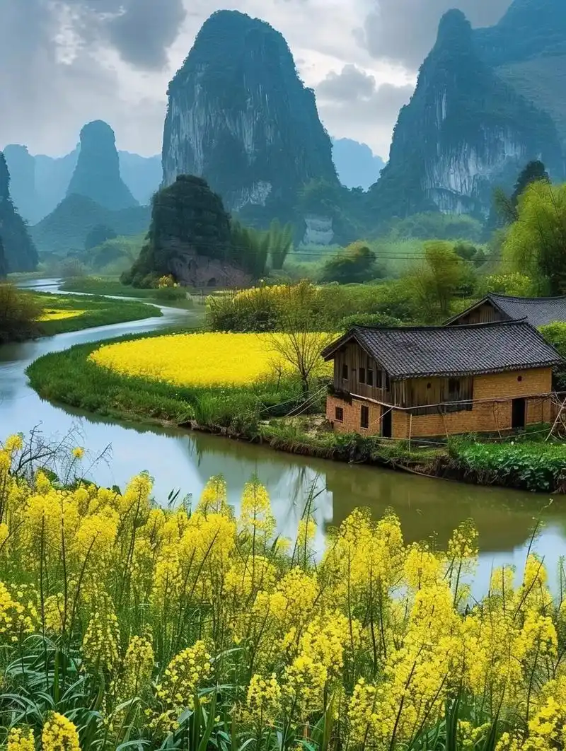 分享美丽风景  每一处景色都如诗如画,仿佛是大自然亲手绘制的一幅幅