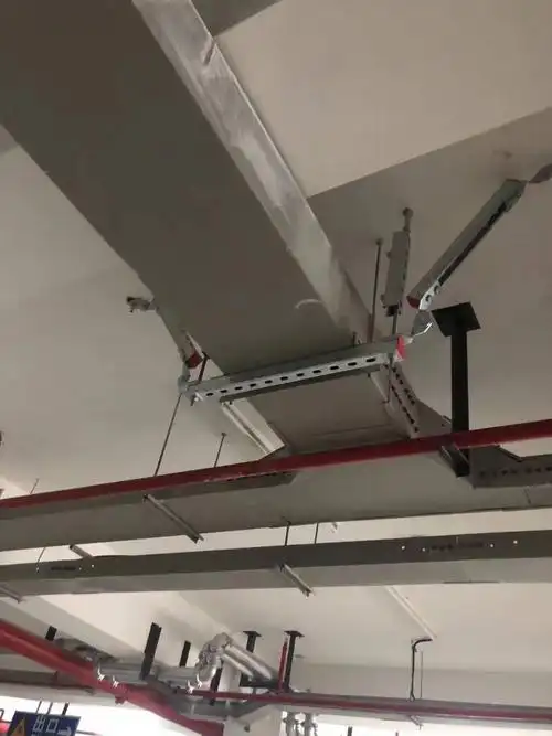 电缆桥架抗震支吊架c型钢铰链接电镀锌热镀锌