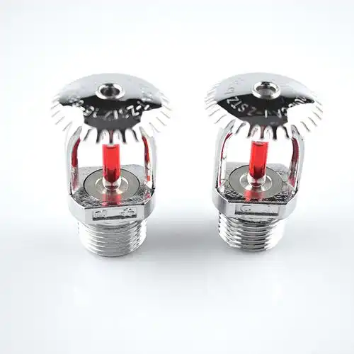 喷头消防洒水dn1568度闭式喷下3c全铜国标机械喷嘴