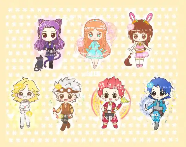 斗罗大陆史莱克七怪 斗罗简笔画 卡通画