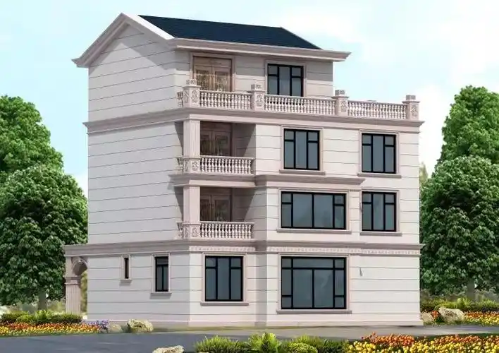 2019年最齐全的别墅外墙石材装修效果图