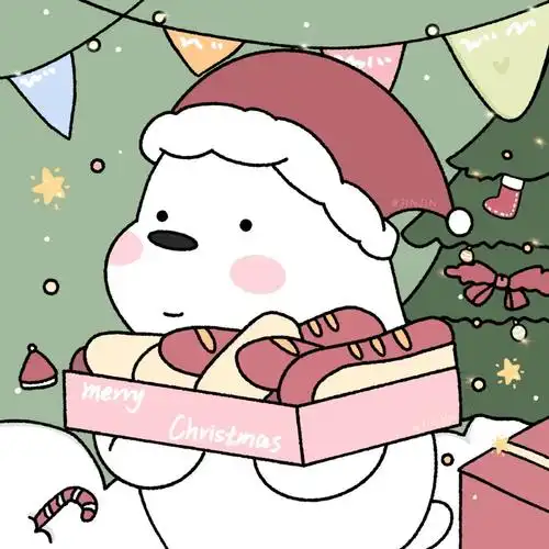 可是下个月才圣诞节93问题不大可以提早so起来@薯条小助手#情侣头像