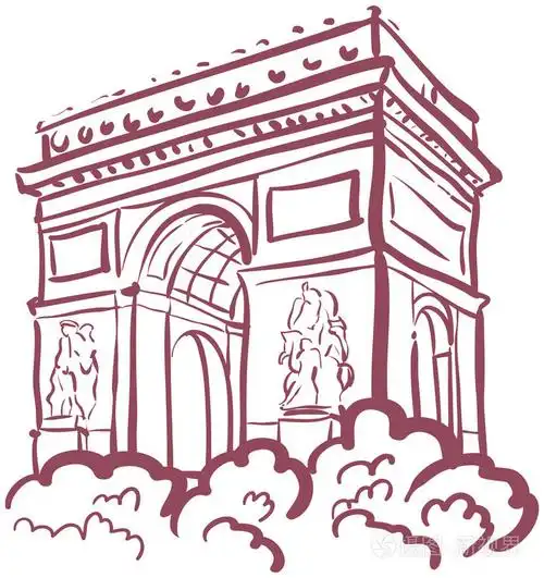 凯旋门插画-正版商用图片0cz84w-摄图新视界