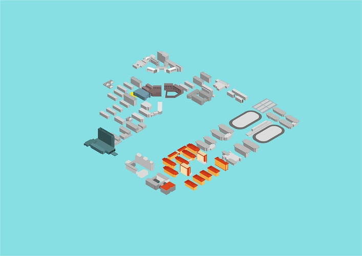 太原理工大学2.5d地图设计 - 原创作品 - 站酷(zcool)