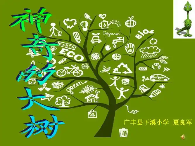 小学美术赣美版三年级上册第06课神奇的大树课件